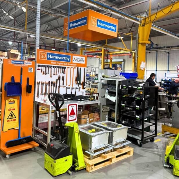 We completed this visual management project for Ideal Heating, a UK leading heating manufacturer based in Hull.